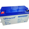 Ultracell Lead Acid Battery 12V 65Ah with a detailed view showcasing its design and features.