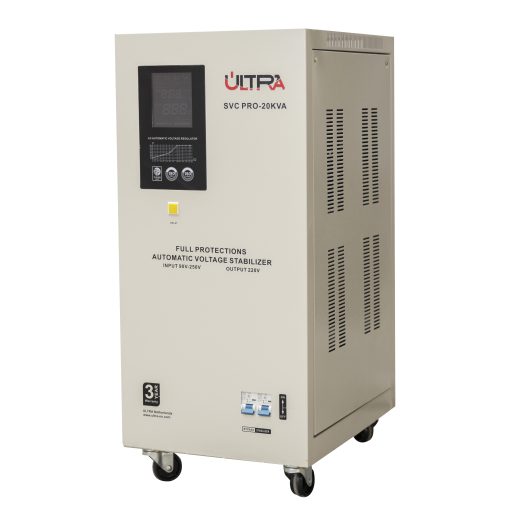 SVC-20000 ULTRA Automatic voltage stabilizer 1 phase 20 KVA