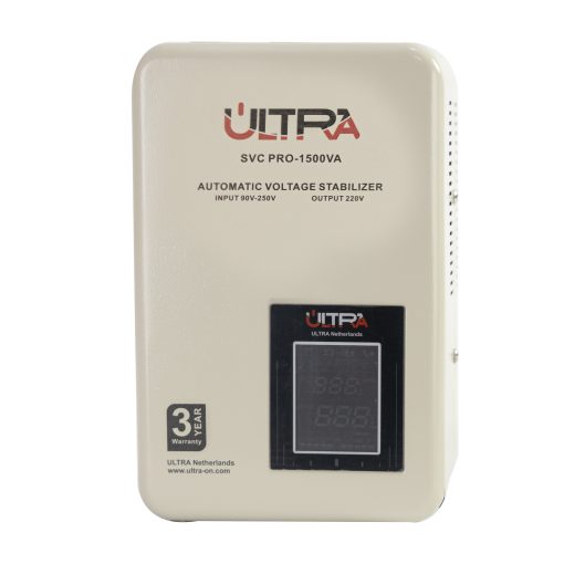 SVC-1500 ULTRA Automatic voltage stabilizer 1 phase 1.5 KVA