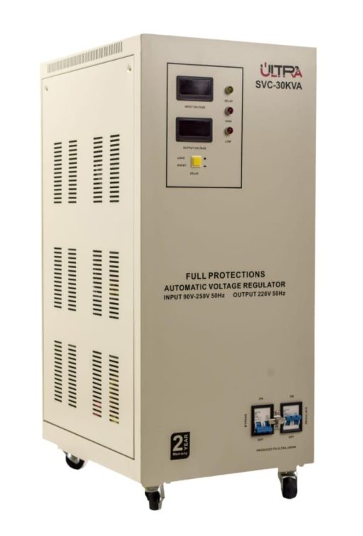 SVC-30000 ULTRA Automatic voltage stabilizer 1 phase 30 KVA