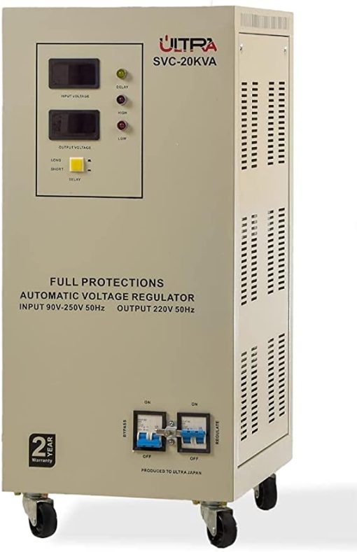 SVC-20000 ULTRA Automatic voltage stabilizer 1 phase 20 KVA