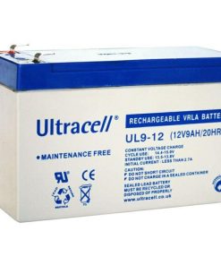 "Ultracell Lead Acid Battery 12V 9Ah/20HR - Compact and Reliable" "Ultracell 12V Battery Specifications and Features"