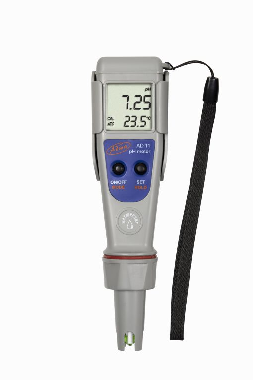 AD11 Waterproof pH-Temp Pocket Tester with Replaceable Electrode