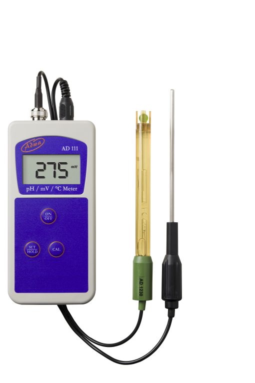 AD111 Standard Professional pH-ORP-TEMP Portable Meter