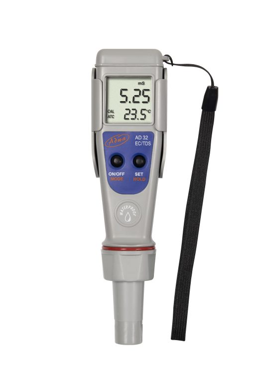 AD32 Waterproof Conductivity-TDS-TEMP Pocket Testers with replaceable electrode