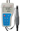 ADWA AD630 waterproof dissolved oxygen meter with galvanic probe, LCD display showing DO reading in mg/L, yellow and black housing, portable field instrument — Eagle Systems Egypt