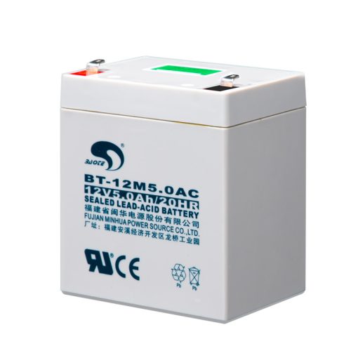 SAITE BT-12M5.0AT Compatible Replacement Battery 12V 5Ah, featuring its design and key features.