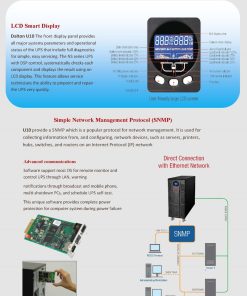 Alternative view of Dalton U10 Smart online UPS1KVA