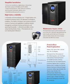 Alternative view of Dalton U10 Smart online UPS 6 KVA