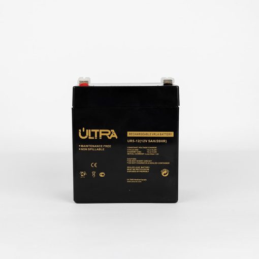 ULTRA 12V 5Ah Battery front view ULTRA 12V 5Ah Battery technical specifications