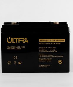 Alternative view of ULTRA 12V 26Ah Rechargeable Lead Acid Battery