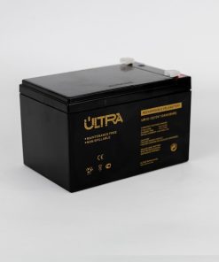 ULTRA 12V 12Ah Rechargeable Battery – Front View ULTRA 12V 12Ah Battery – Product Specifications
