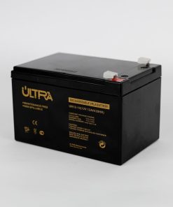 ULTRA 12V 12Ah Rechargeable Battery – Front View ULTRA 12V 12Ah Battery – Product Specifications