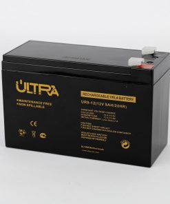 ULTRA Netherlands 12V 9Ah Rechargeable Battery front view ULTRA Netherlands 12V 9Ah Battery dimensions and specifications