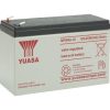 Yuasa NPW45-12 12V 7.5Ah VRLA Battery – Front View, Yuasa NPW45-12 High Rate VRLA Battery – Side View