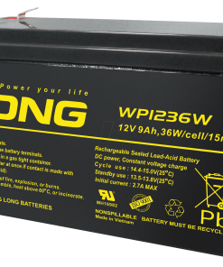 WP 9-12 LONG Lead Acid Battery 12V 9Ah – Compact and Reliable