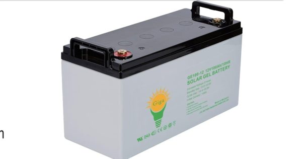 "GE Series 12V 100Ah GEL Battery - Durable and Reliable Power for UPS Systems"