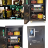 Inside view of 3-Phase voltage stabilizer Power Wave 20KVA components